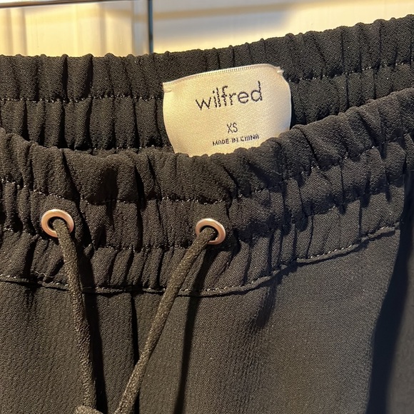 Wilfred aritzia Buffon pants joggers XS black new with tags - Picture 9 of 10
